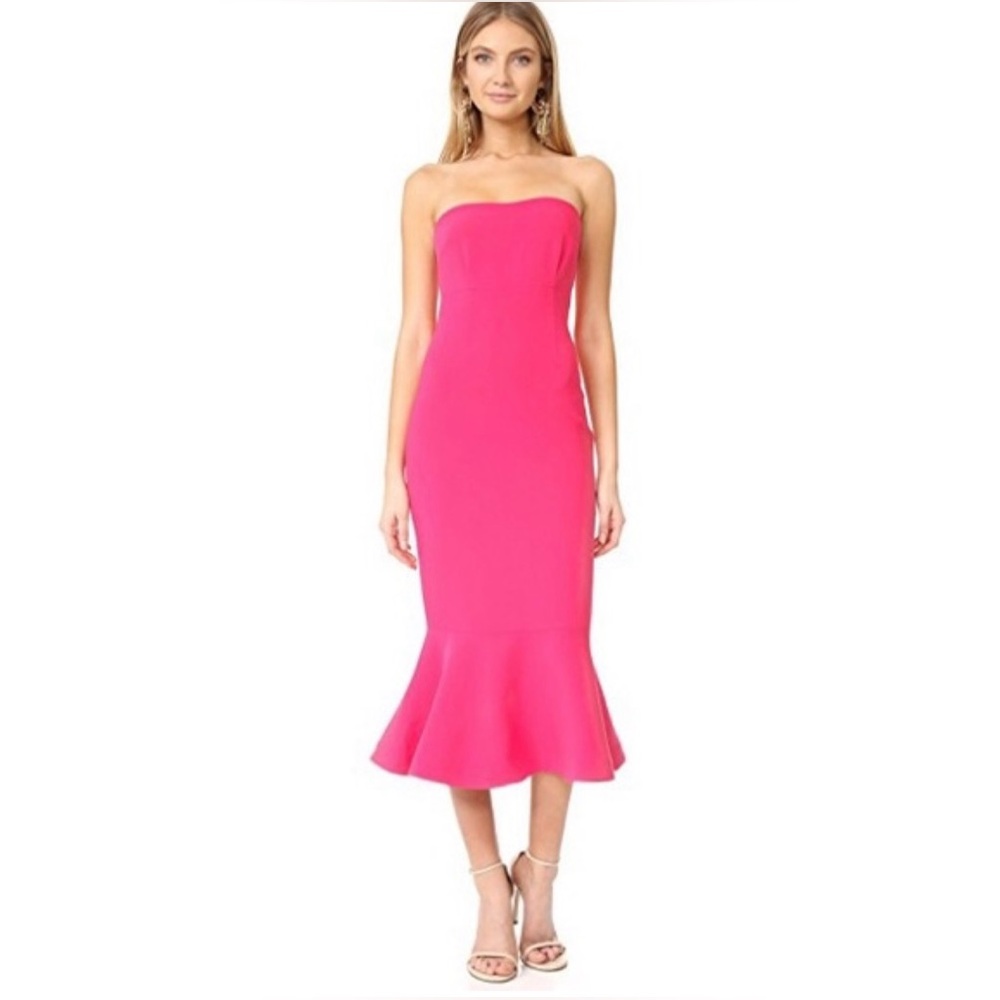 Cinq a Sept Luna Strapless Tulip Dress - Size 4 ($465 OP)